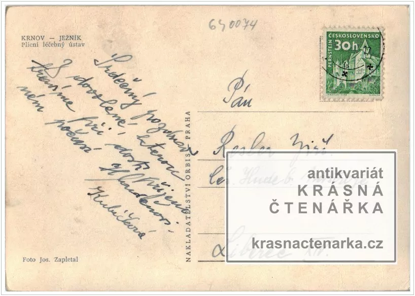 KRNOV - JEŽNÍK, Plicní léčebný ústav