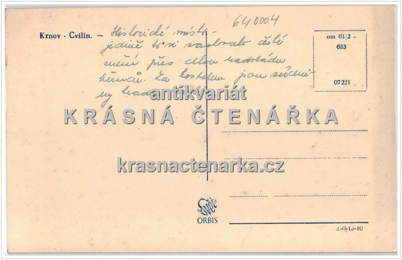KRNOV, Poutní kostel Panny Marie Sedmibolestné