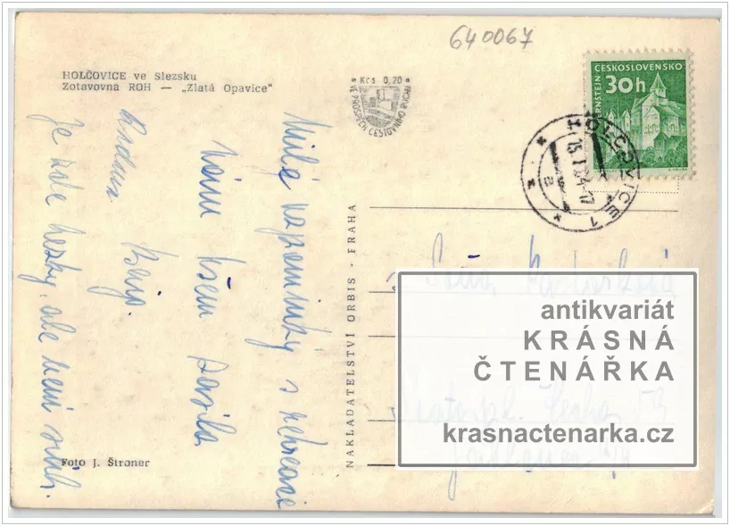 HOLČOVICE, Zotavovna Zlatá Opavice