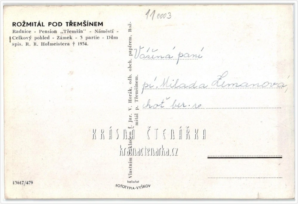 ROŽMITÁL POD TŘEMŠÍNEM