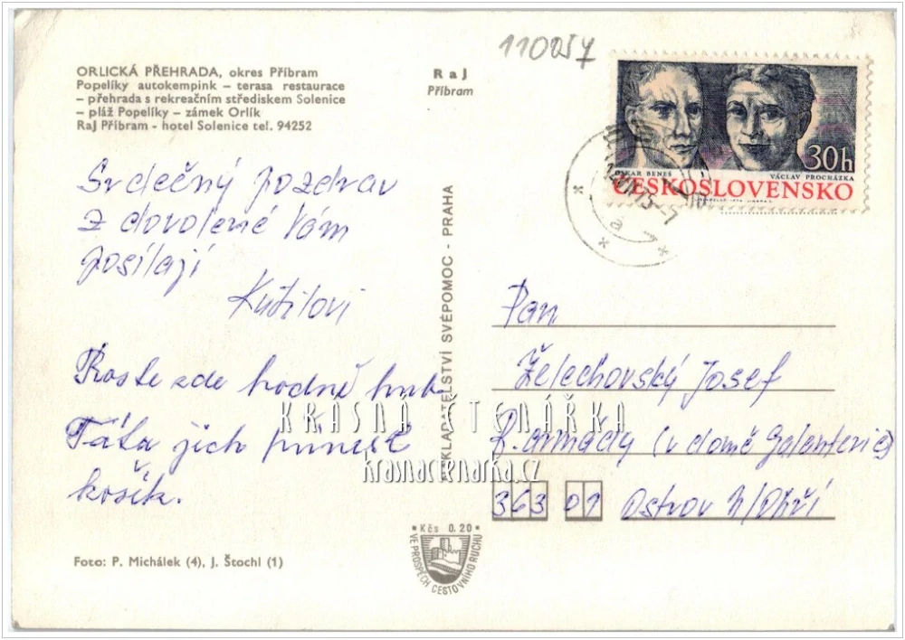 Vodní nádrž ORLÍK neboli ORLICKÁ PŘEHRADA