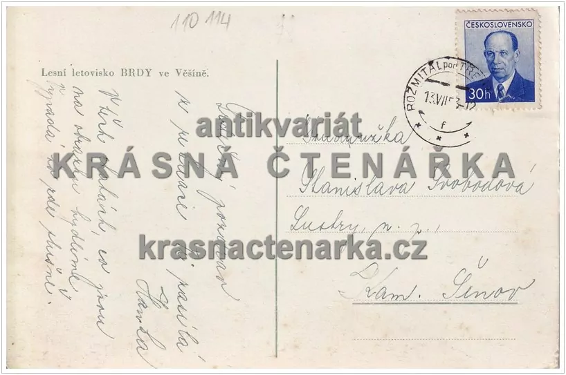 VĚŠÍN, Lesní letovisko Brdy