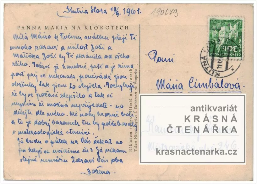 TÁBOR - KLOKOTY, Kostel Nanebevzetí Panny Marie