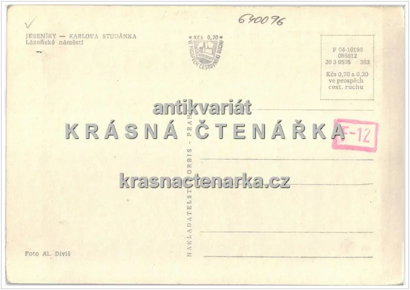 KARLOVA STUDÁNKA, Lázeňské náměstí