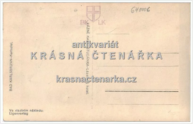 KARLOVA STUDÁNKA, Léčebný ústav Libuše