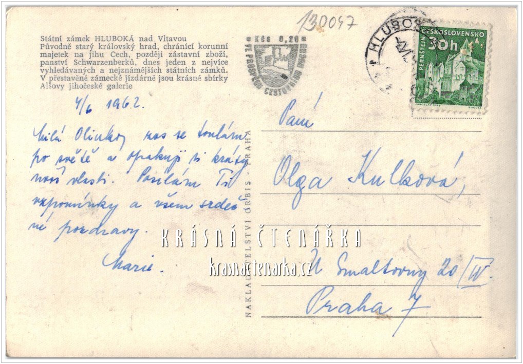 Zámek HLUBOKÁ NAD VLTAVOU