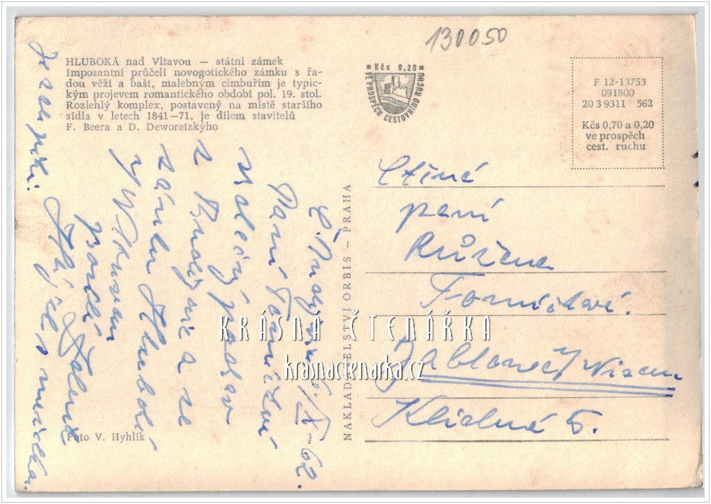 Zámek HLUBOKÁ NAD VLTAVOU