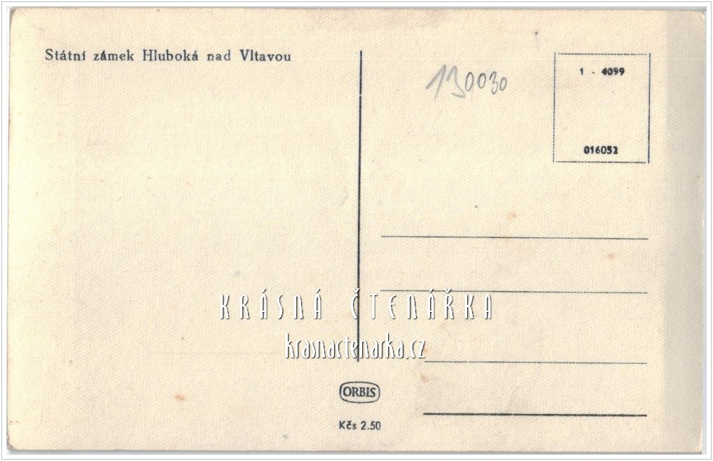 Zámek HLUBOKÁ NAD VLTAVOU