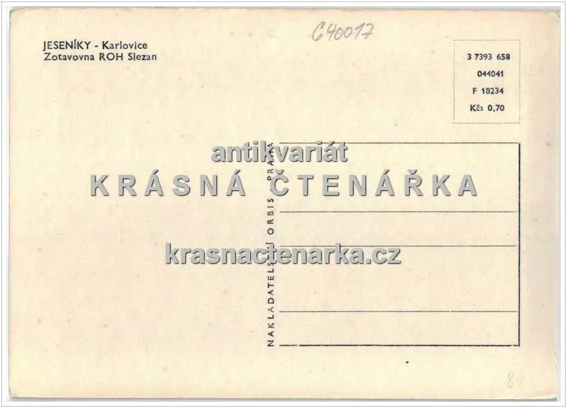 KARLOVICE, Zotavovna Slezan