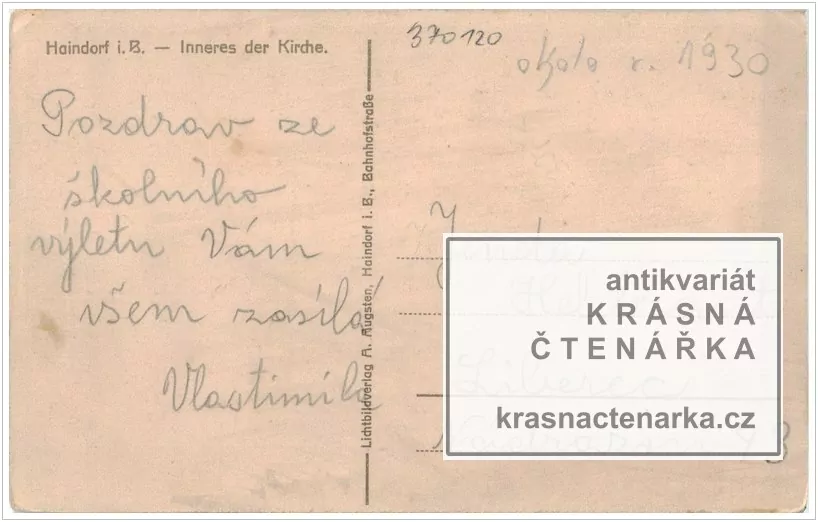 HEJNICE, Poutní kostel Navštívení Panny Marie