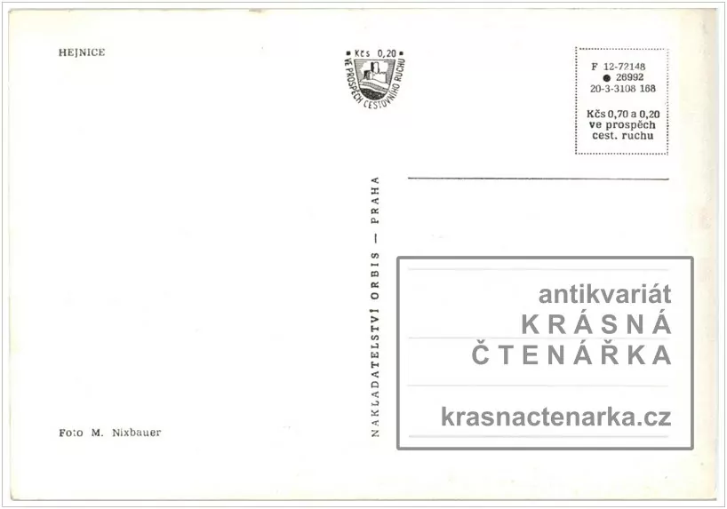 HEJNICE, Křižovatka Jizerská a Nádražní ulice