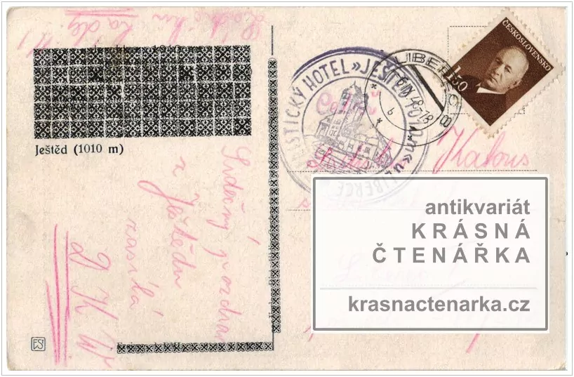 Hora JEŠTĚD a horský hotel