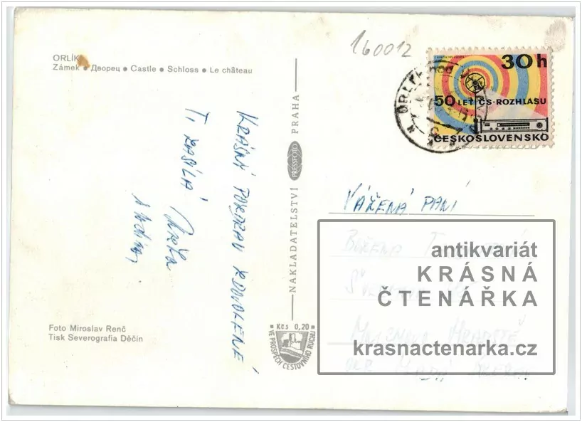 Zámek ORLÍK NAD VLTAVOU