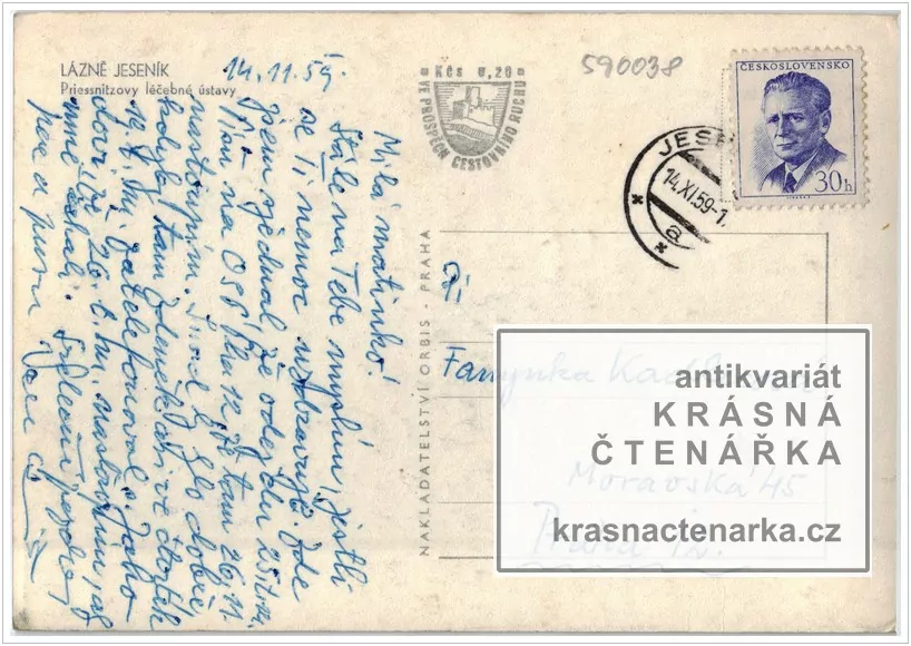 JESENÍK, Priessnitzovy léčebné lázně