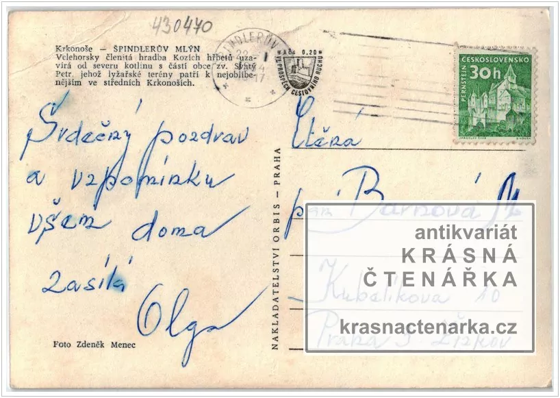 ŠPINDLERŮV MLÝN i s lyžaři