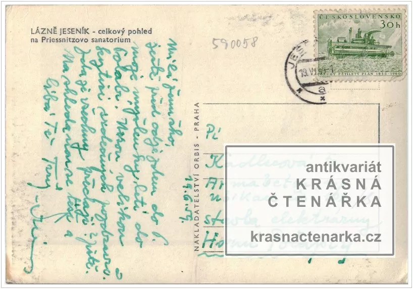 JESENÍK, Priessnitzovy léčebné lázně