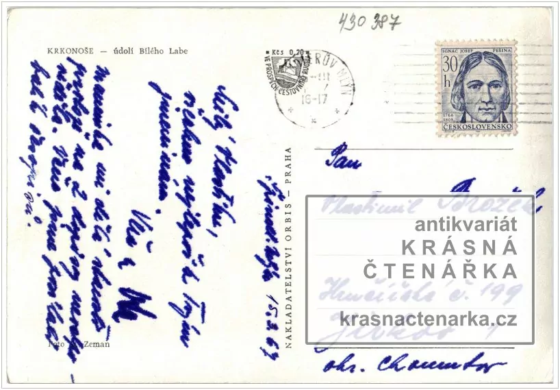 Hora SNĚŽKA a údolí Bílého Labe