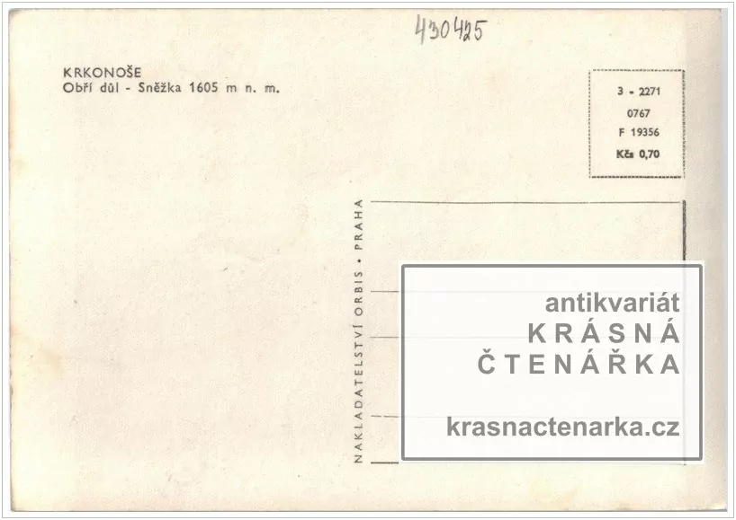 Hora SNĚŽKA a Obří důl