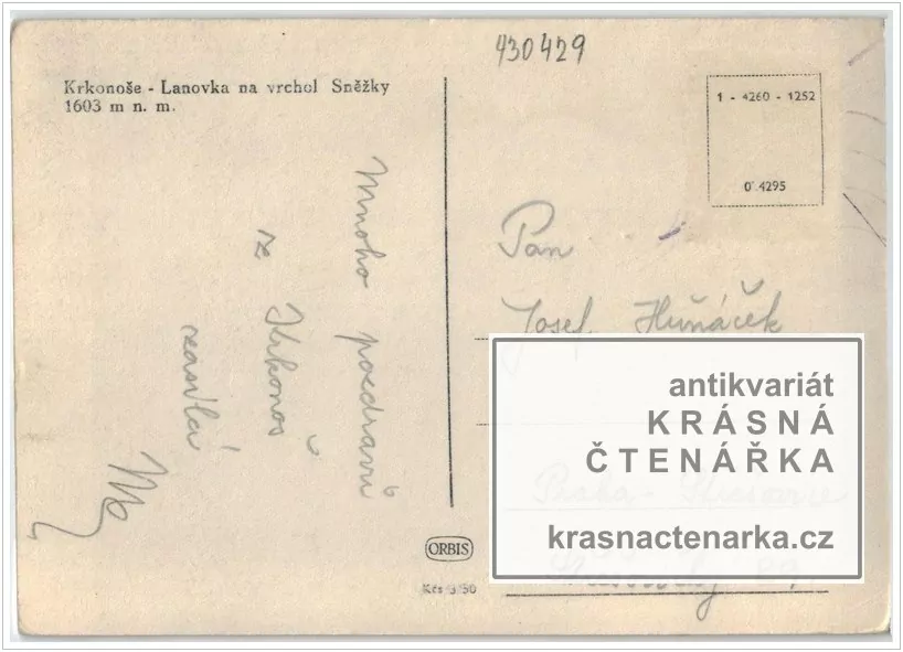 Hora SNĚŽKA (Lanovka)