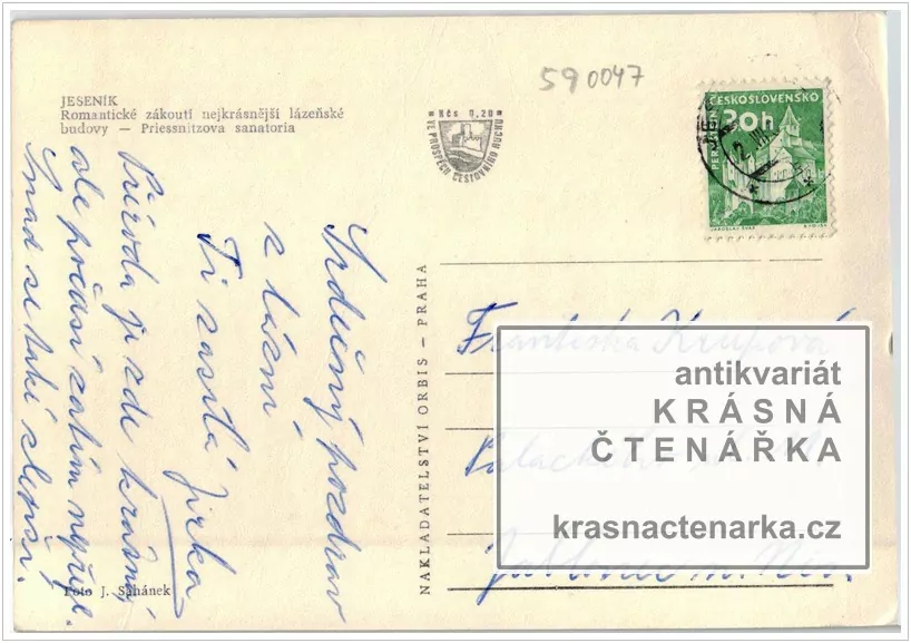 JESENÍK, Priessnitzovy léčebné lázně