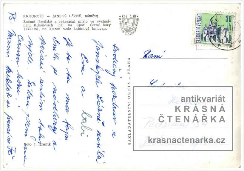 JANSKÉ LÁZNĚ (Sanatorium Janský dvůr a náměstí)