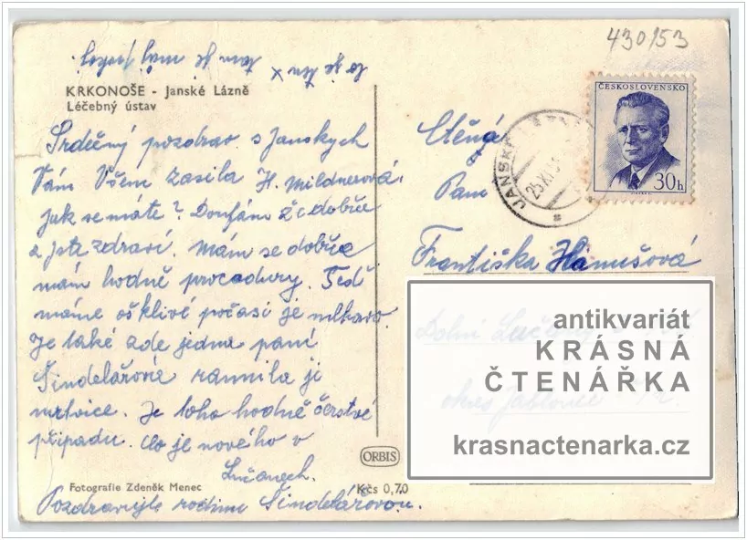 JANSKÉ LÁZNĚ (Lázeňský dům)