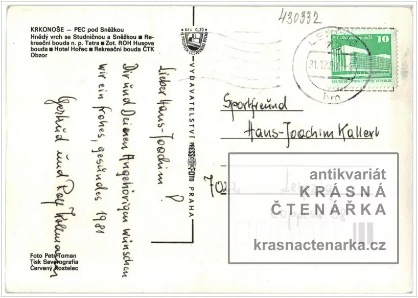 PEC POD SNĚŽKOU (Boudy a hotely)