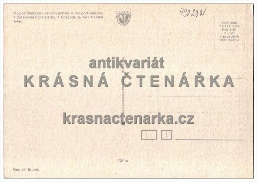 PEC POD SNĚŽKOU