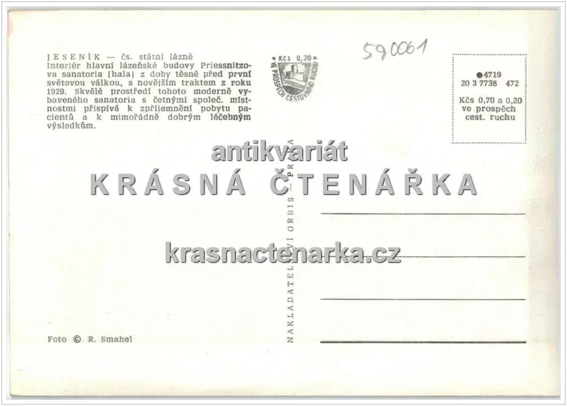 JESENÍK, Priessnitzovy léčebné lázně