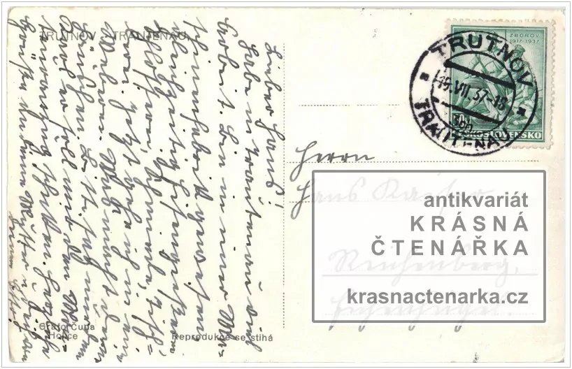 TRUTNOV (Náměstí, nyní Krakonošovo náměstí)