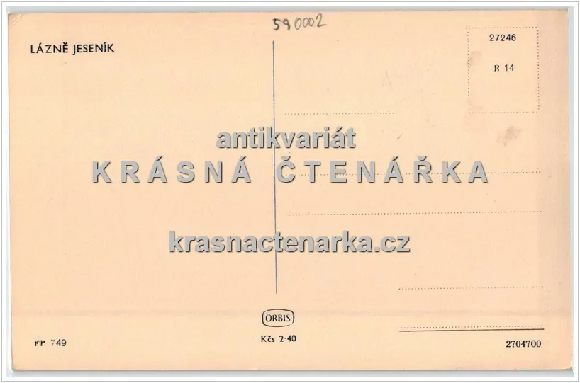JESENÍK, Priessnitzovy léčebné lázně