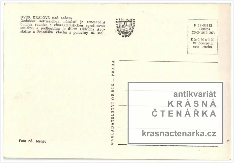 DVŮR KRÁLOVÉ NAD LABEM (Náměstí s autobusem)