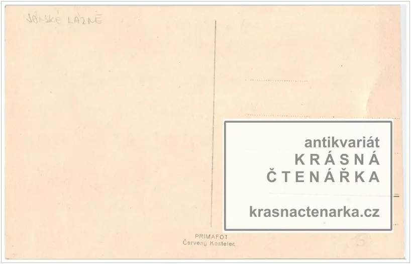 JANSKÉ LÁZNĚ (Pohled na střed města)