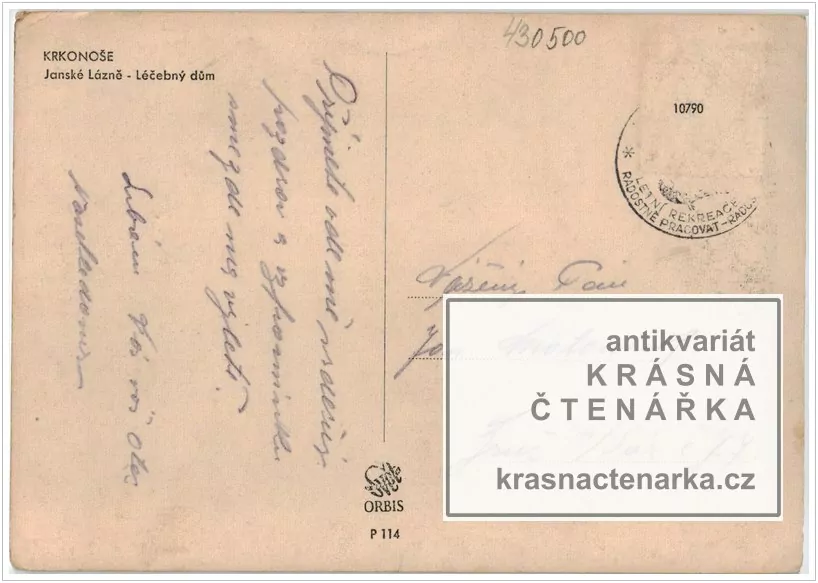 JANSKÉ LÁZNĚ (Lázeňský dům na náměstí)