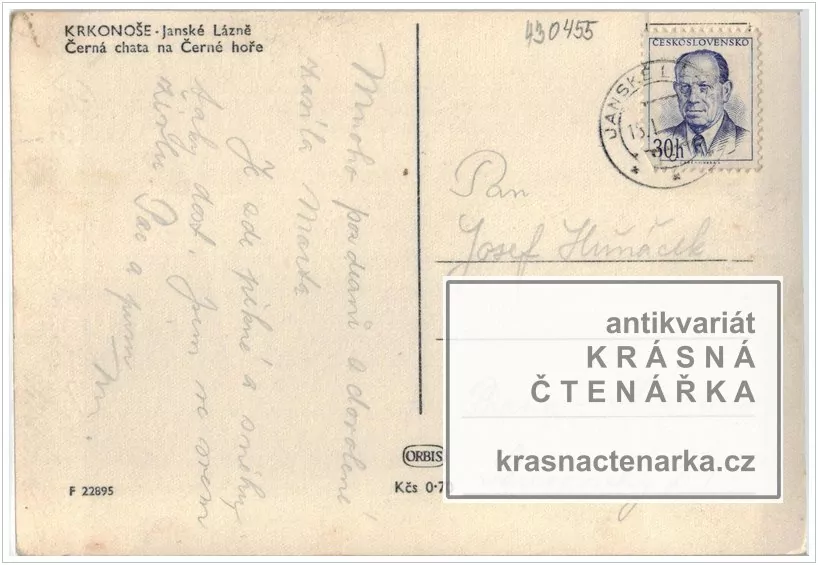 JANSKÉ LÁZNĚ (Černá bouda na Černé hoře)