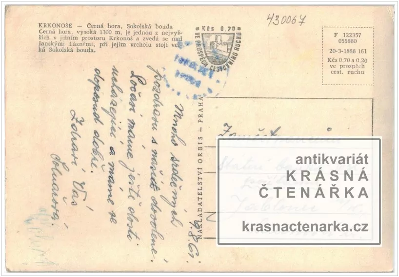 JANSKÉ LÁZNĚ (Sokolská bouda na Černé hoře)