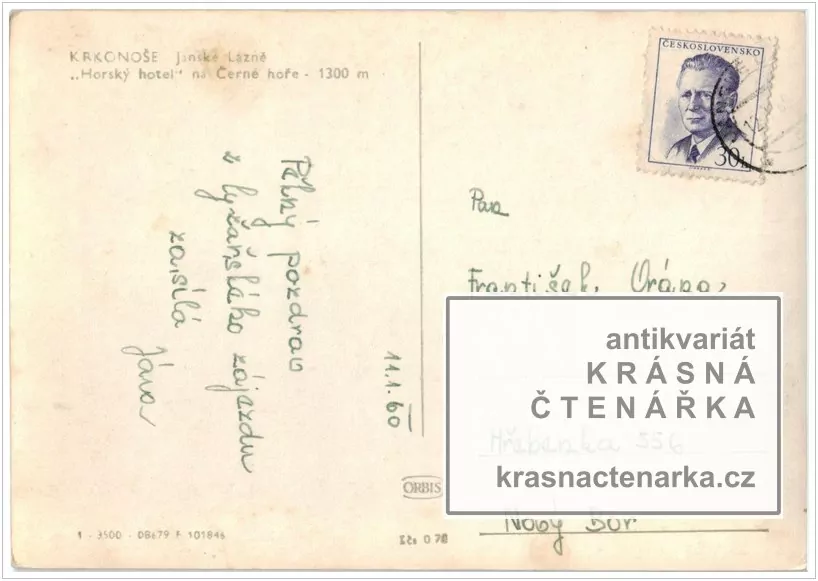 JANSKÉ LÁZNĚ (Horský hotel na Černé hoře)