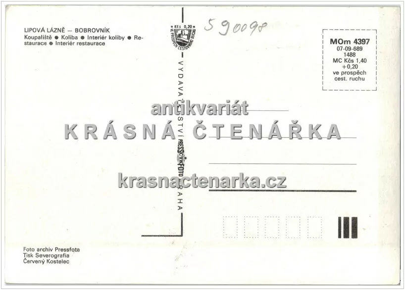 LIPOVÁ-LÁZNĚ - BOBROVNÍK