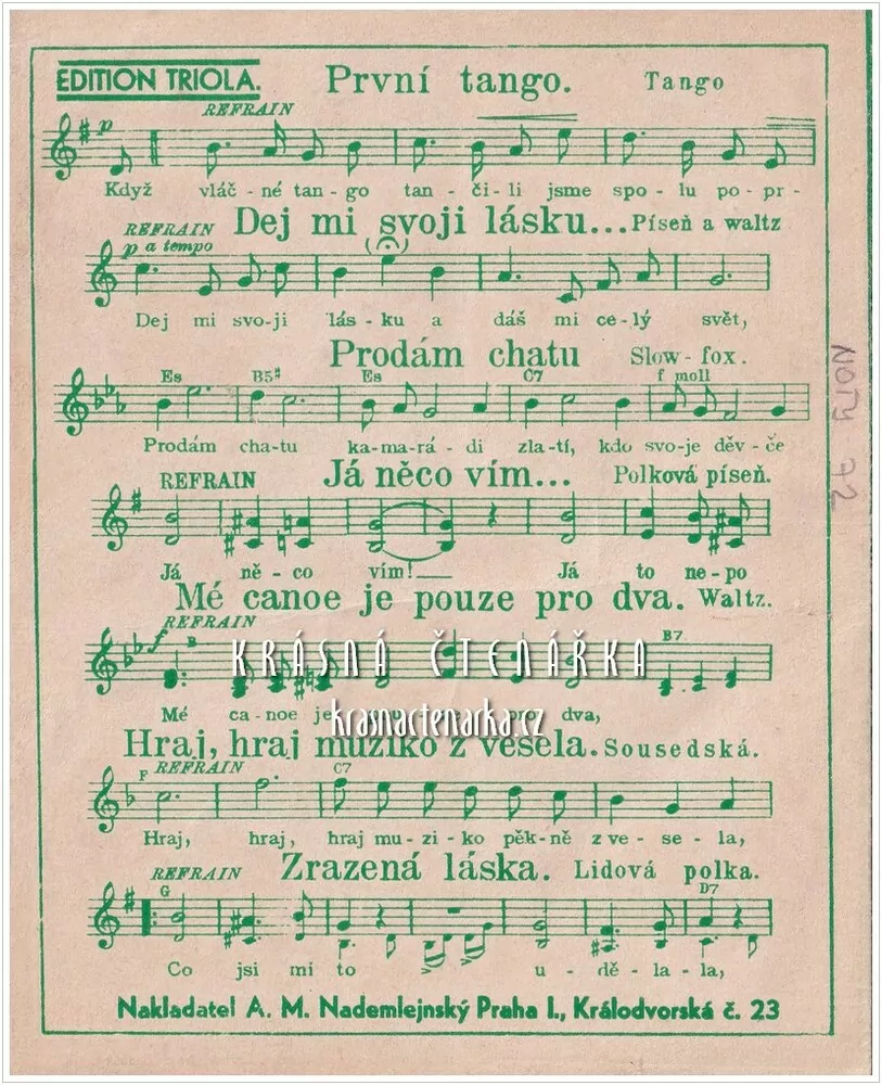 Píseň HRAJ MUZIKO Z VESELA