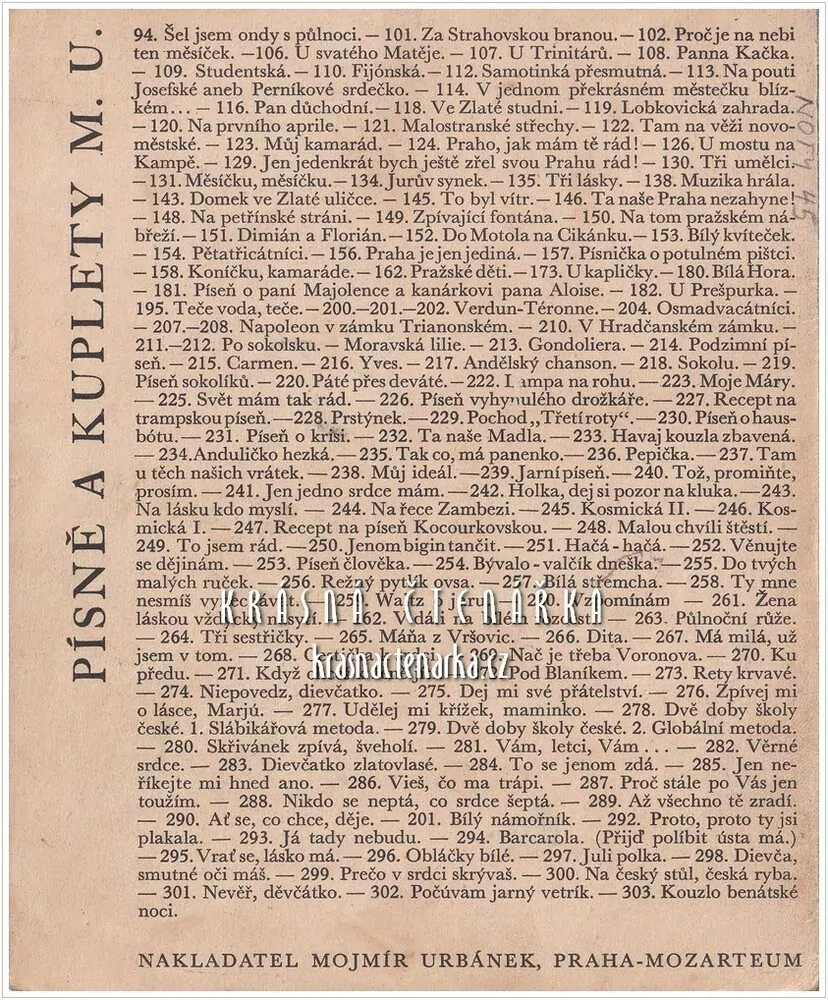 Píseň VALČÍK LÁSKY