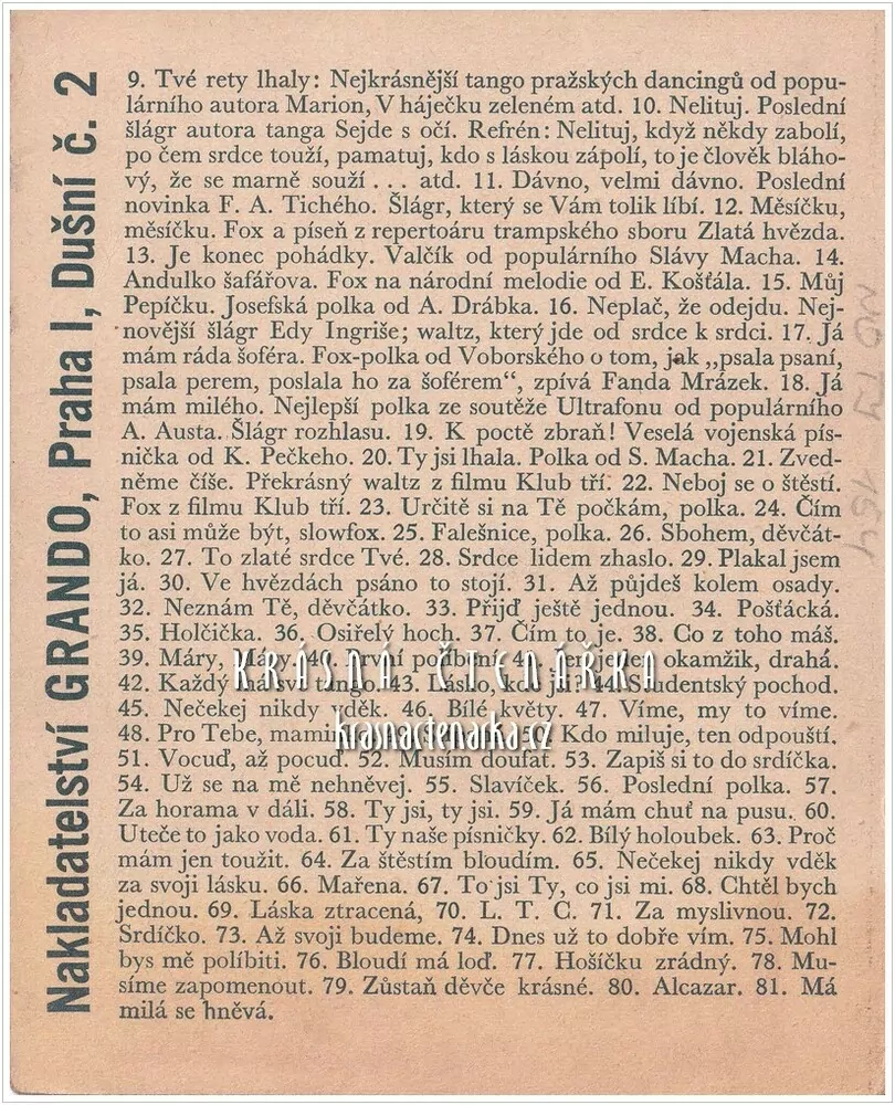 Píseň MÁ MILÁ SE HNĚVÁ