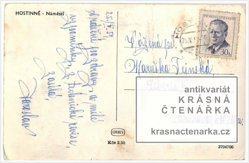 HOSTINNÉ (Radnice a náměstí)