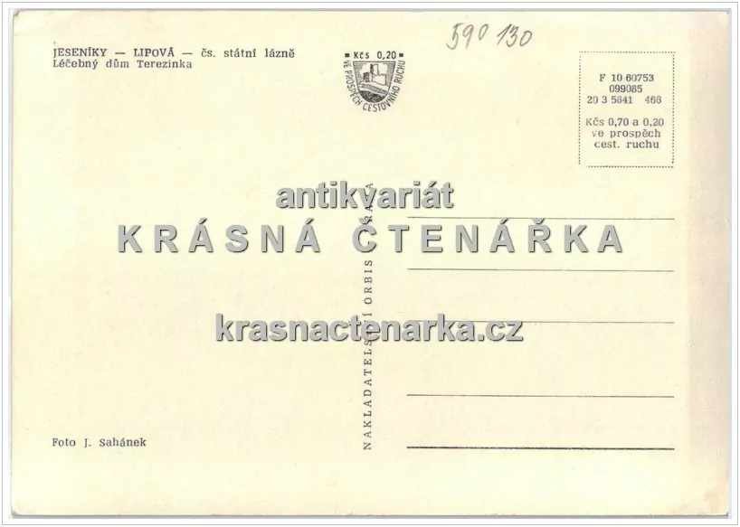 LIPOVÁ-LÁZNĚ, Léčebný dům Terezinka