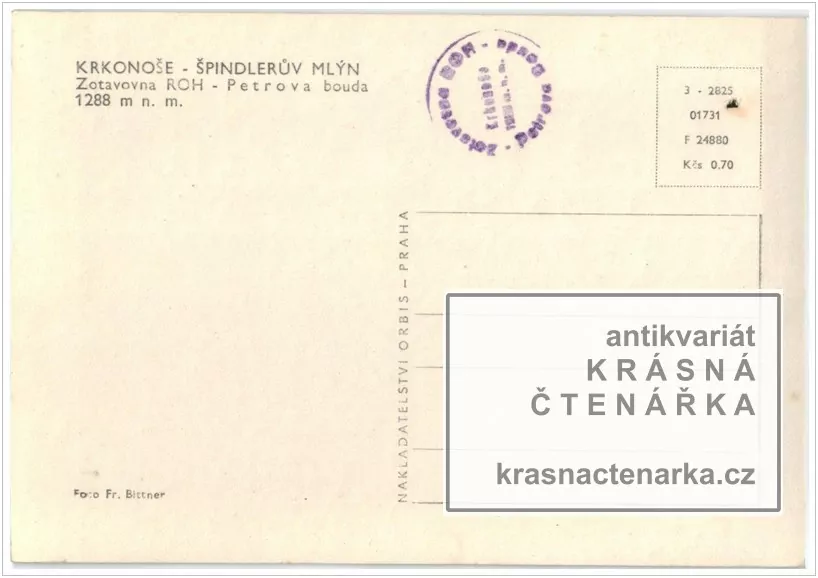 ŠPINDLERŮV MLÝN (Petrova bouda)