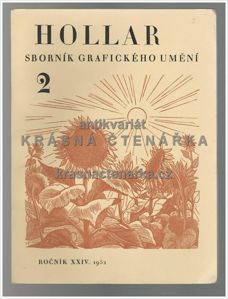 HOLLAR 1952/2 + grafický list JAROSLAV ŠVÁB