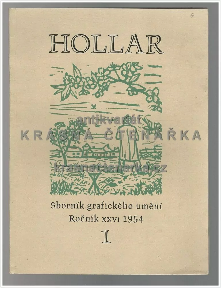 HOLLAR 1954/1 + grafický list JAN RAMBOUSEK