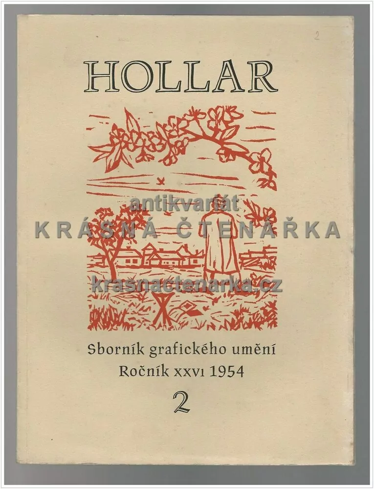 HOLLAR 1954/2 + grafický list VÁCLAV FIALA