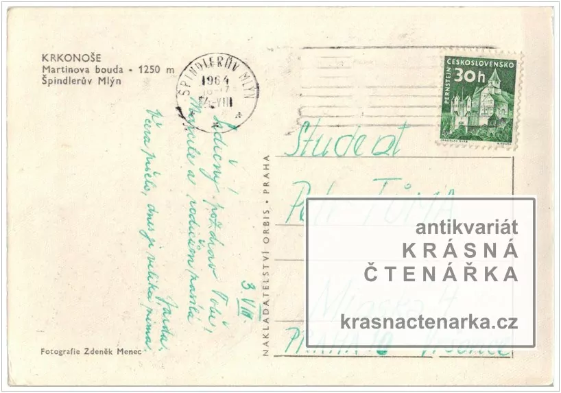 ŠPINDLERŮV MLÝN (Martinova bouda)