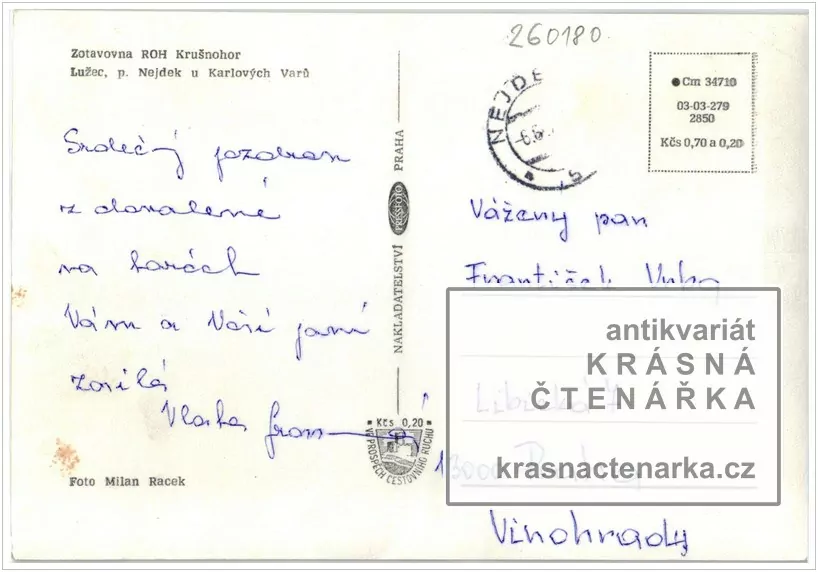 NEJDEK - LUŽEC (zotavovna Krušnohor)