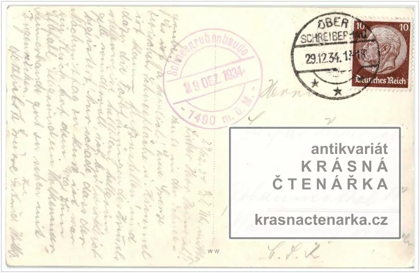 BOUDA U SNĚŽNÝCH JAM (něm. Schneegrubenbaude)